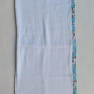 Toalha fralda barra unicórnio