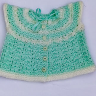 Casaco tricô sem mangas