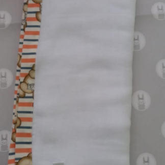 Toalha fralda barra urso