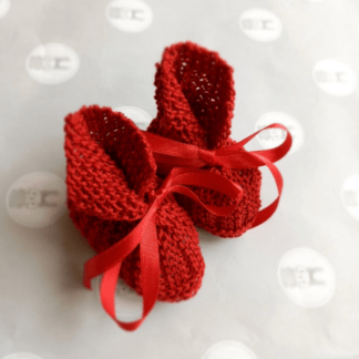 Sapatinho tricô- prematuro