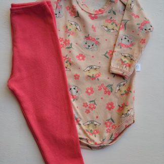 Body e calça longos estampas diversas