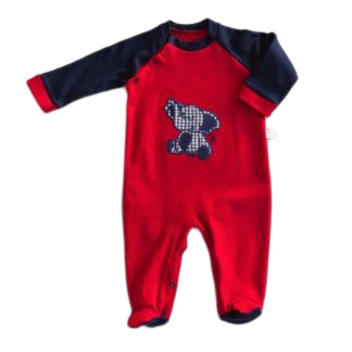 Macacão elefante vermelho