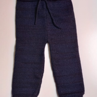 Calça de  tricô unissex