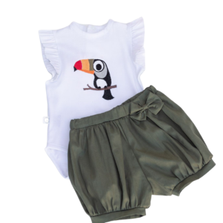 Conjunto tucano menina