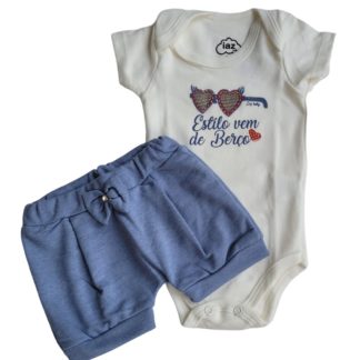 Conjunto "Estilo vem de berço"