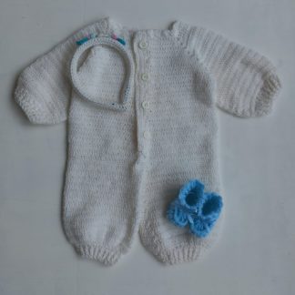 Macacão  crochê minimalista