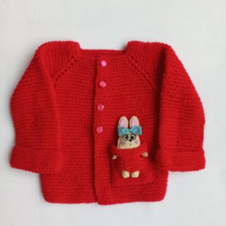 Casaco tricô coelhinha