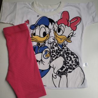 Conjunto Pato Donald e Margarida