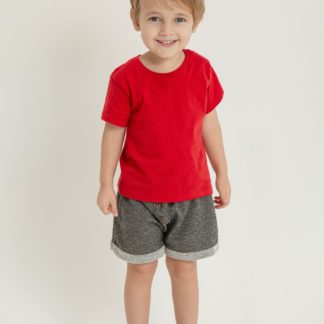 Camiseta básica unissex em malha 100% algodão