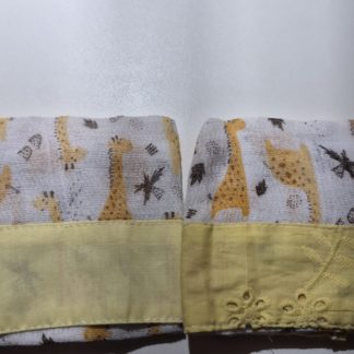 Fraldinha de boca Girafinhas