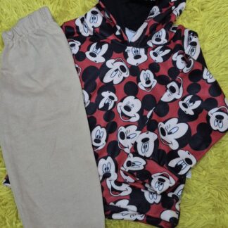 Conjunto Mickey  com capuz