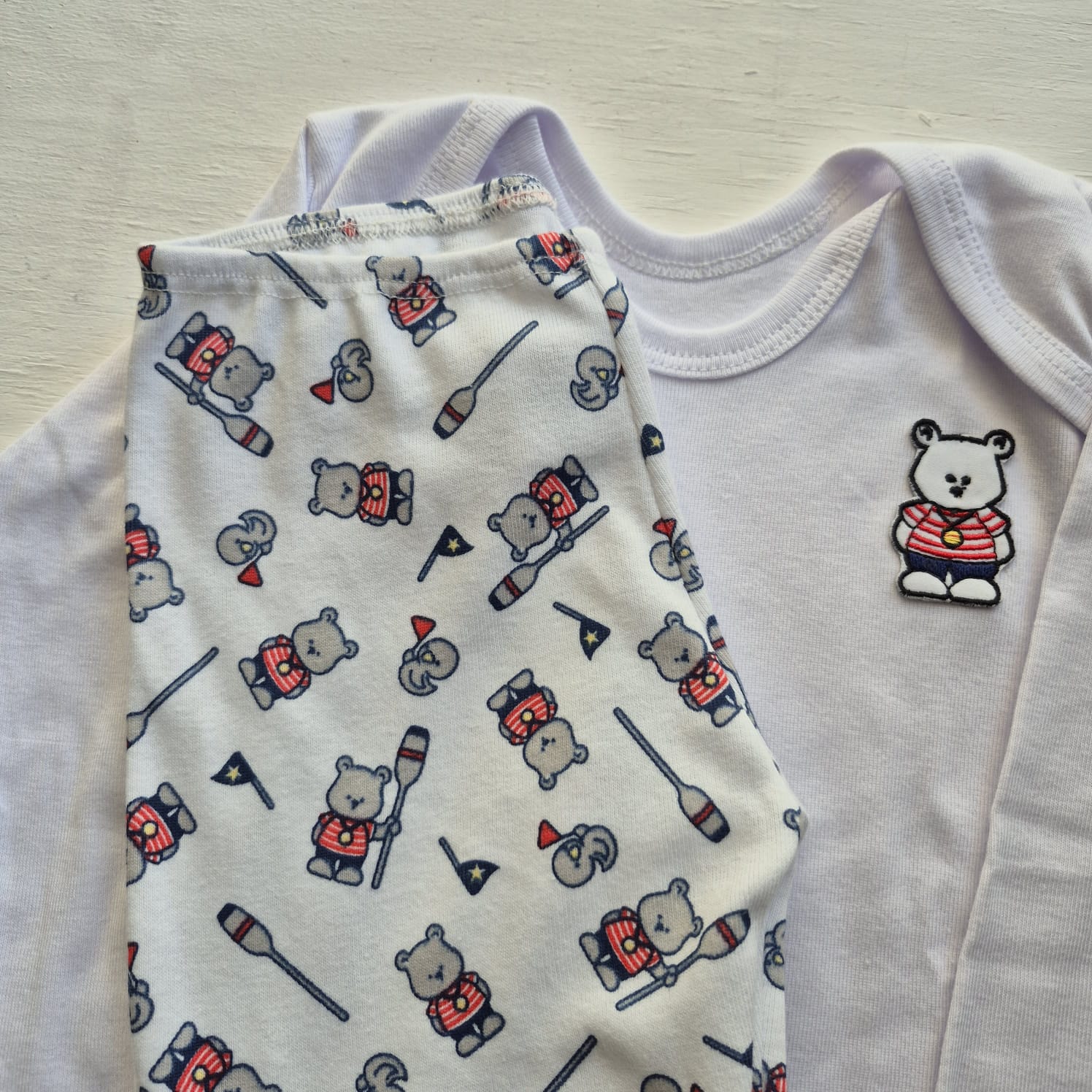 Conjunto Ursinho Marinheiro