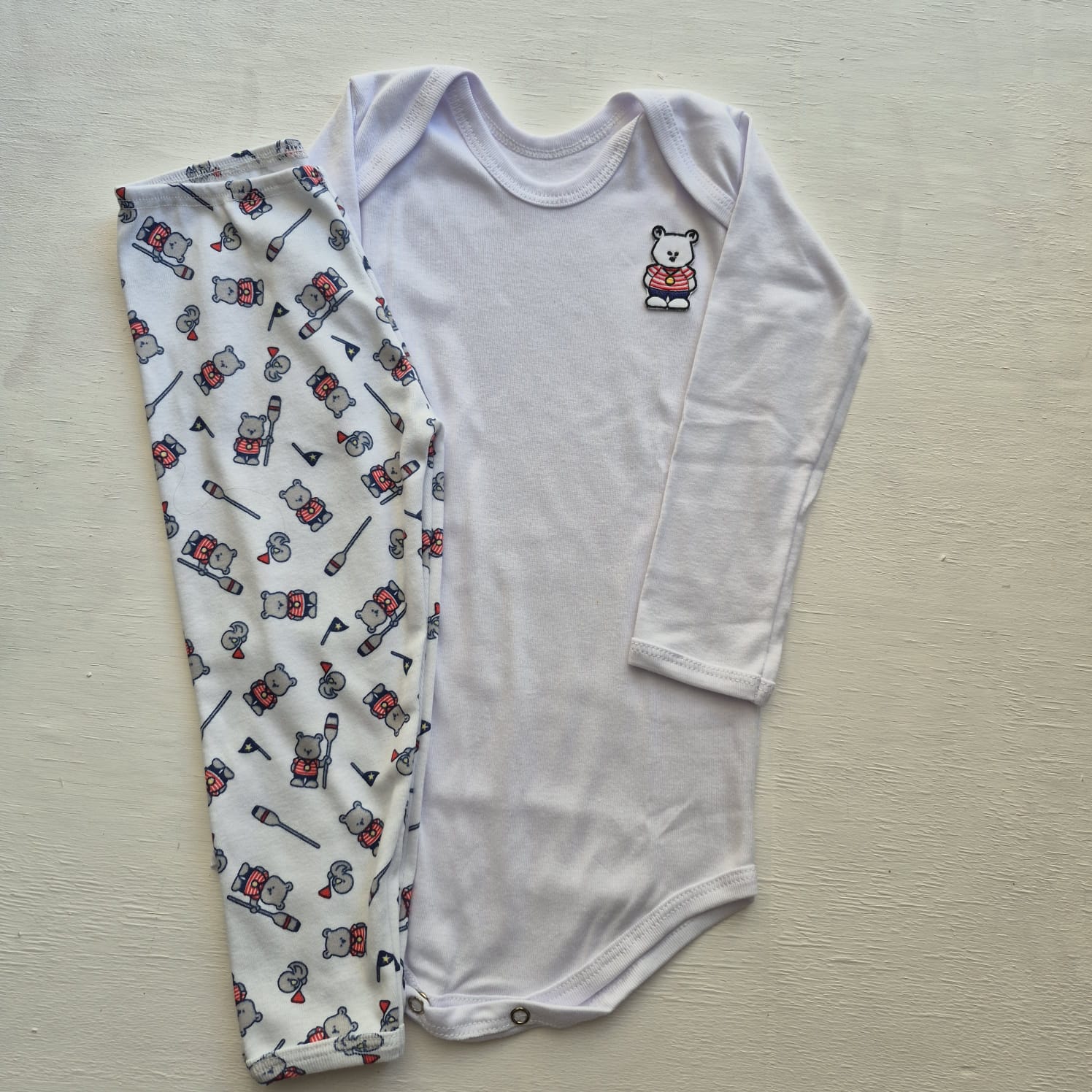 Conjunto Ursinho Marinheiro - Imagem 2